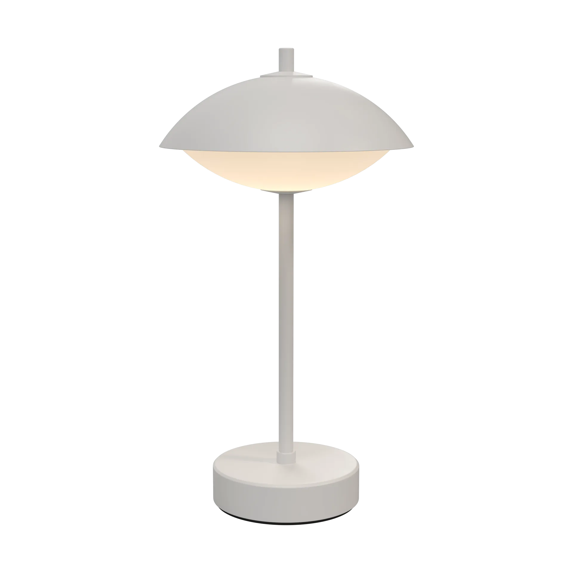 Clam portabel bordslampa 31 cm, White Fritz Hansen