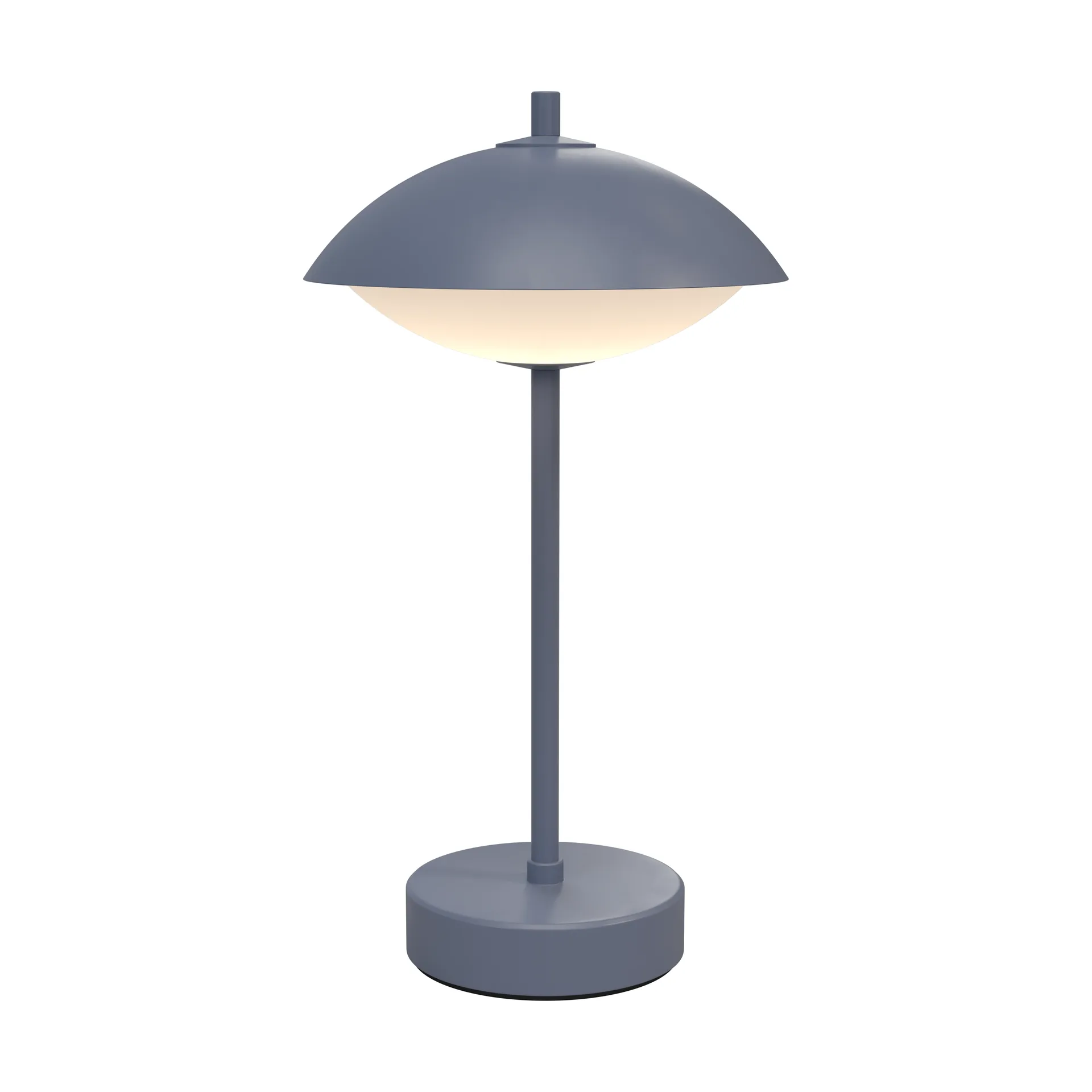 Clam portable Tischleuchte 31 cm, Dusk blue Fritz Hansen