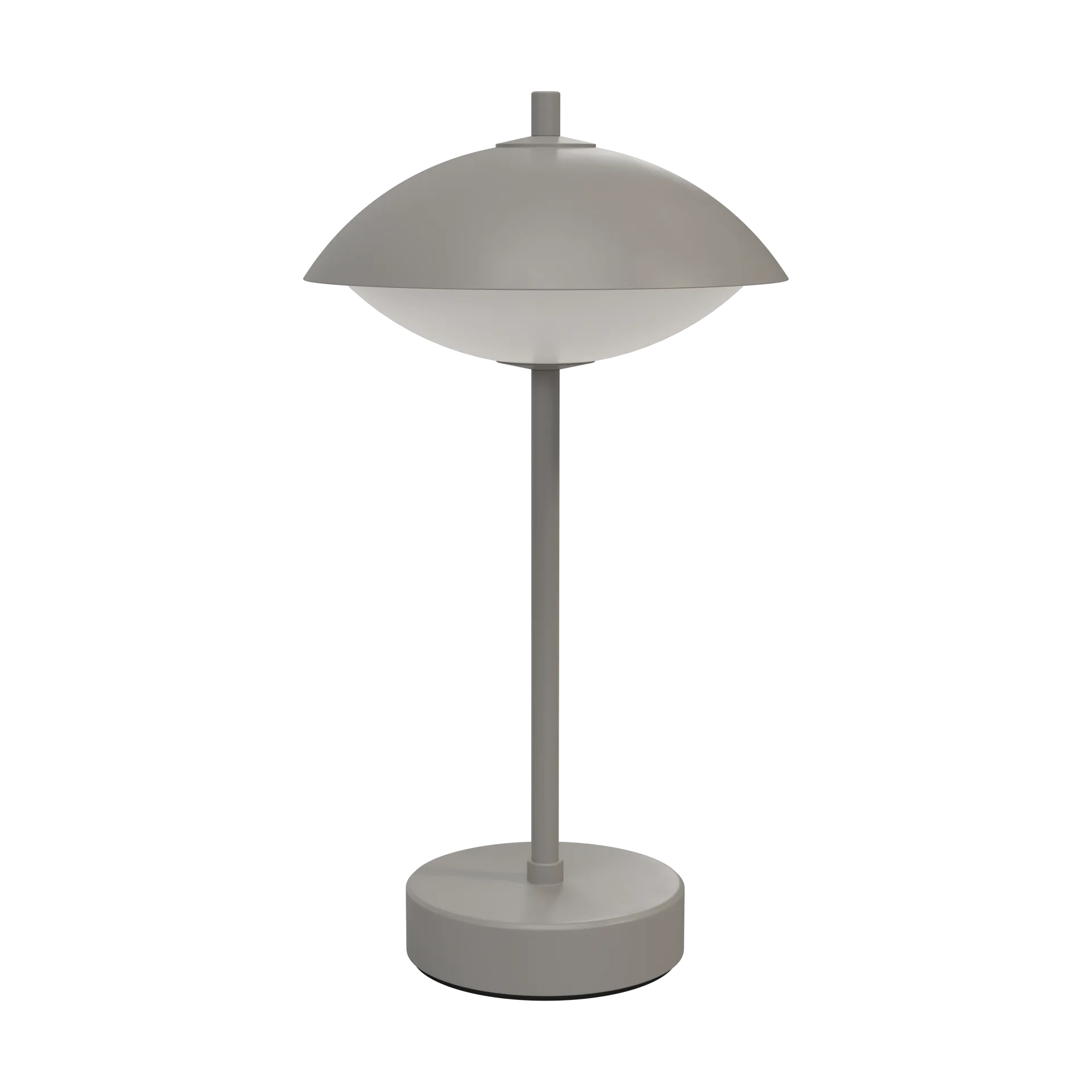 Clam portable Tischleuchte 31 cm, Nine grey Fritz Hansen