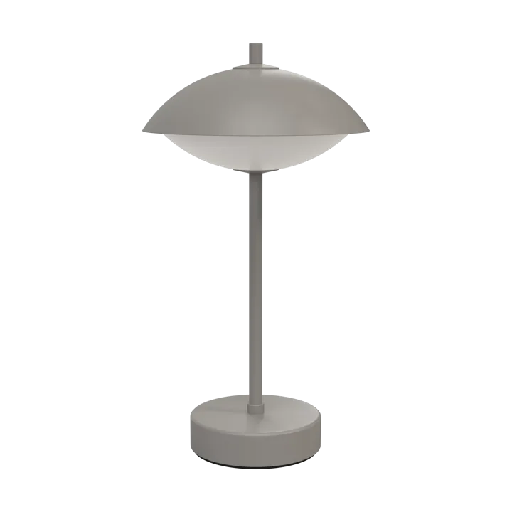 Clam portable Tischleuchte 31 cm - Nine grey - Fritz Hansen