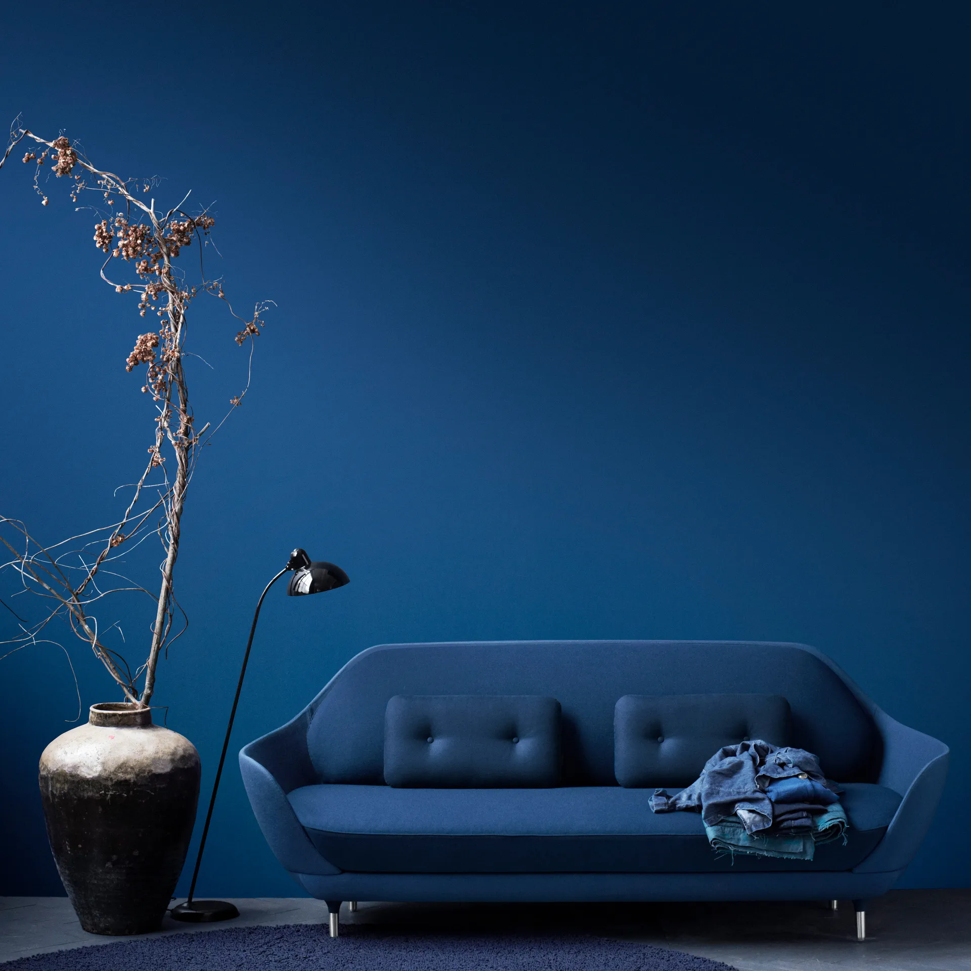 Kaiser Idell 6556-F Stehleuchte, Black Fritz Hansen