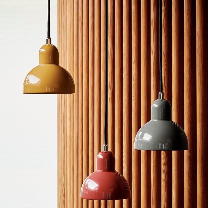 Kaiser Idell 6722-P pendant lamp, russet red Fritz Hansen