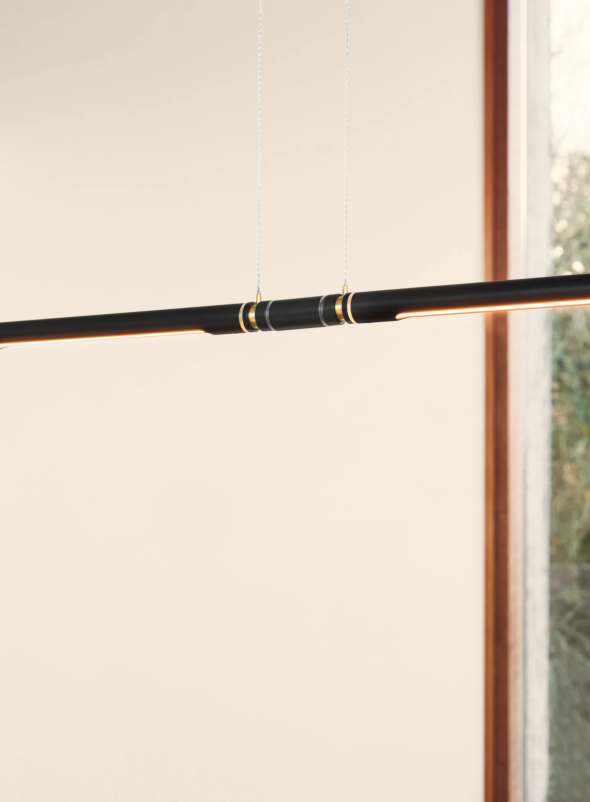 OneLine pendant lamp, Black Fritz Hansen