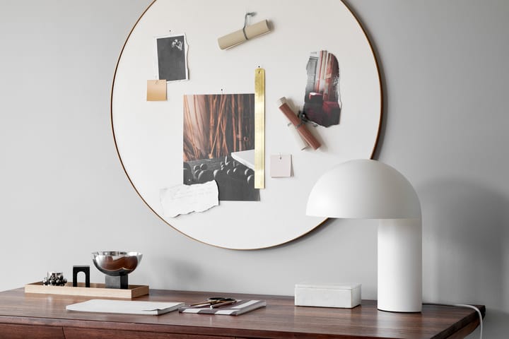 Leery table lamp 40 cm, White Gejst