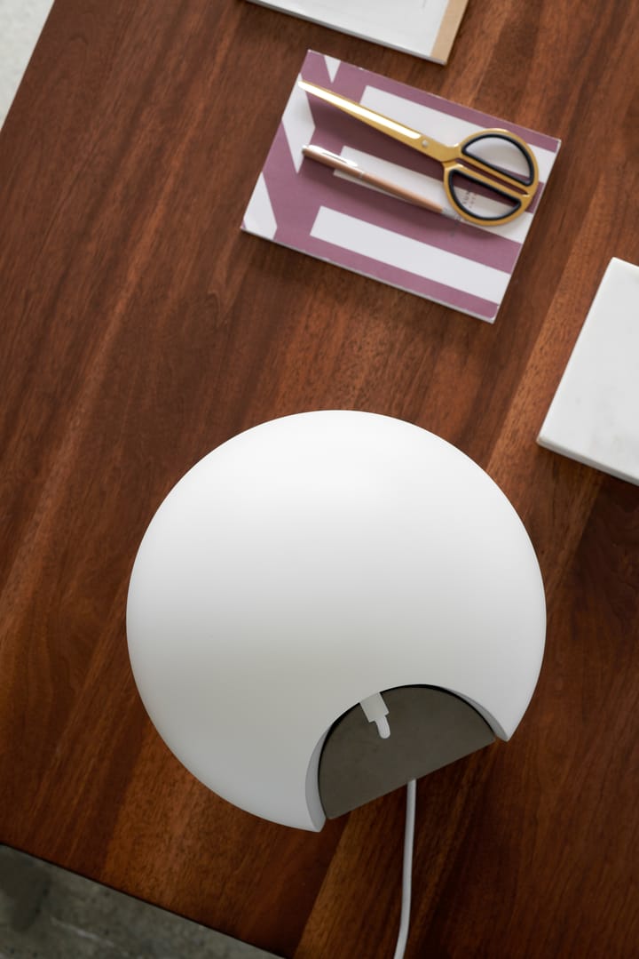 Leery table lamp 40 cm, White Gejst