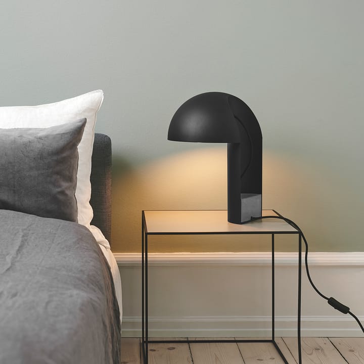 Leery Tischleuchte 40cm, Schwarz Gejst