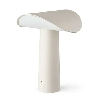 Lium portabel bordslampa 22,5 cm - Warm grey - Gejst