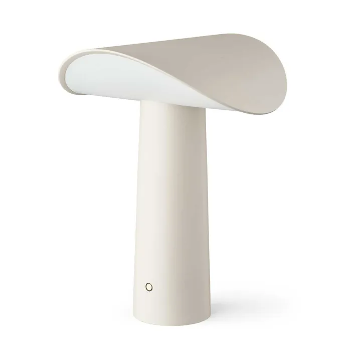 Lium portabel bordslampa 22,5 cm - Warm grey - Gejst