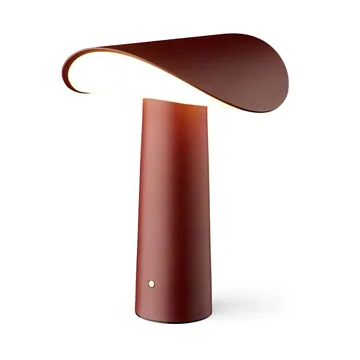 Lium portable table lamp 22.5 cm - Burgundy - Gejst