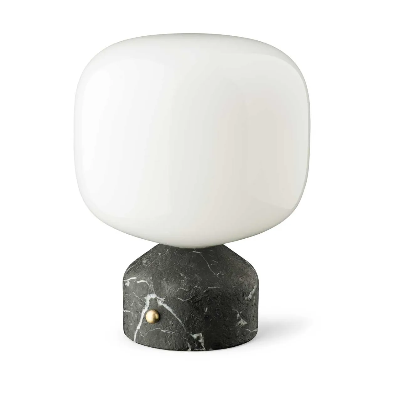 Meemo portabel bordslampa 23 cm, Black marble Gejst