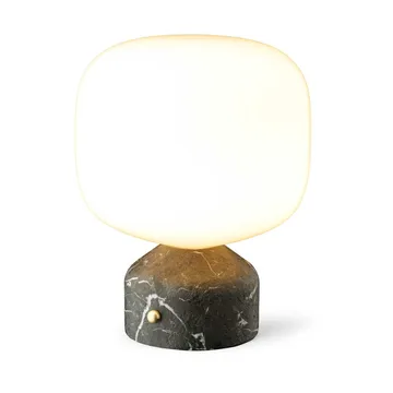 Meemo portabel bordslampa 23 cm - Black marble - Gejst