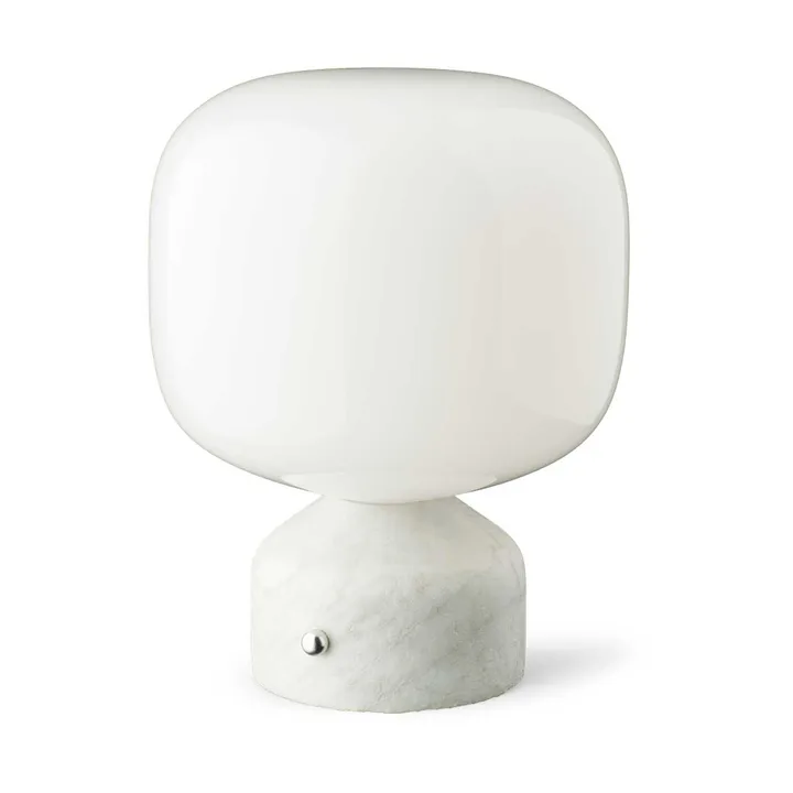Meemo tragbare Tischleuchte 23 cm - White marble - Gejst