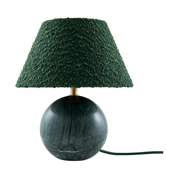 Castello 24 bordslampa - Mörkgrön marmor - Globen Lighting