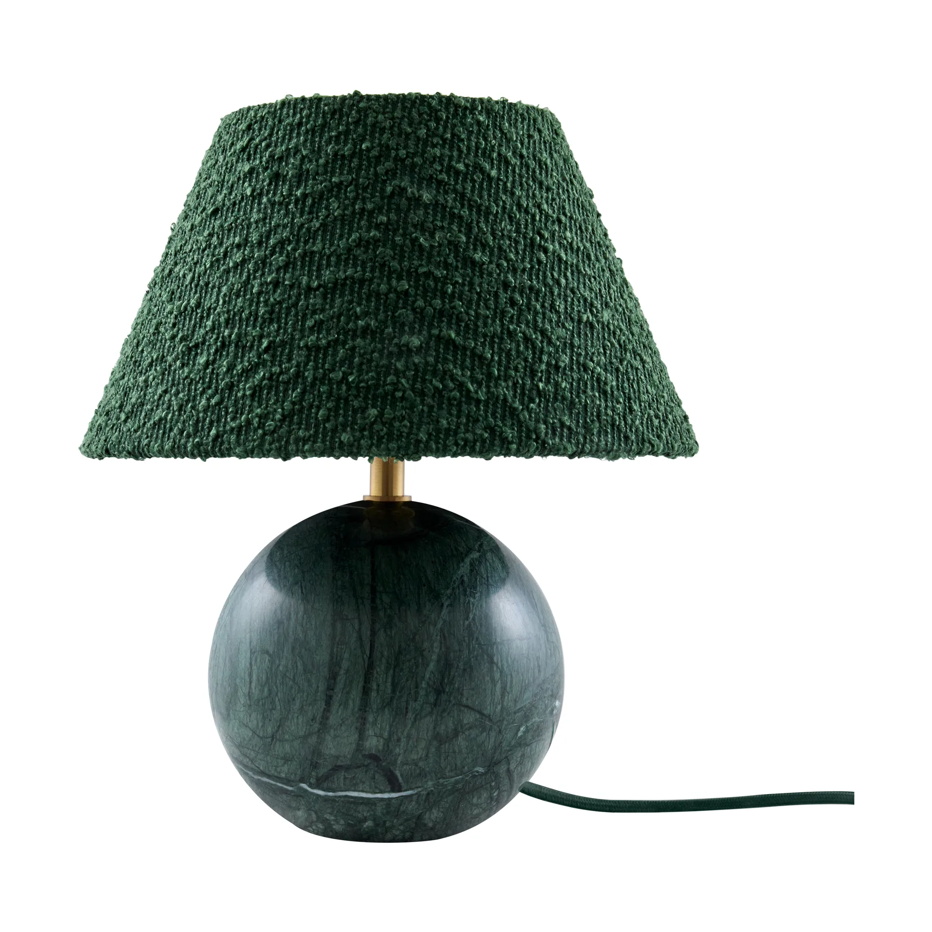 Castello 24 table lamp, Dark green marble Globen Lighting