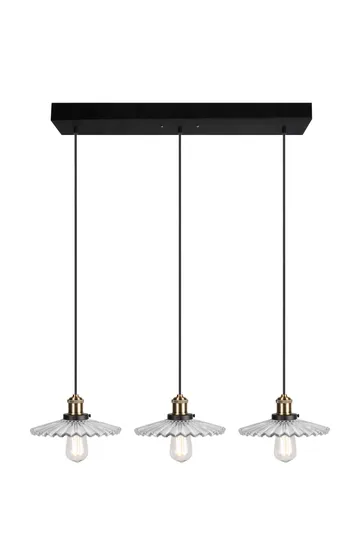 Cobbler 3 pendant 91 cm - Clear - Globen Lighting