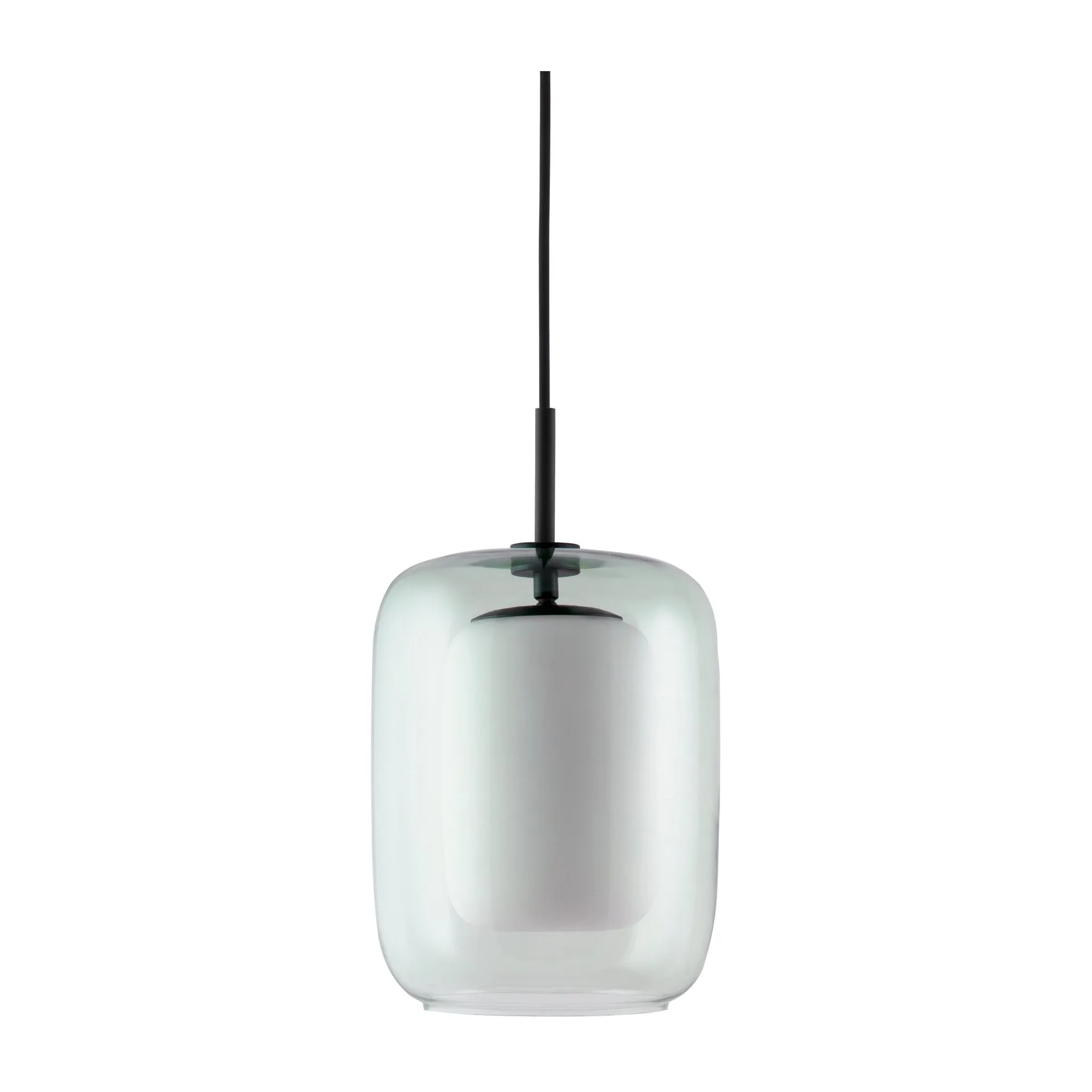 Cuboza pendant lamp Ø20 cm, Green-white Globen Lighting