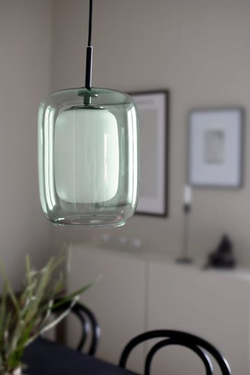 Cuboza pendant lamp Ø20 cm - Green-white - Globen Lighting
