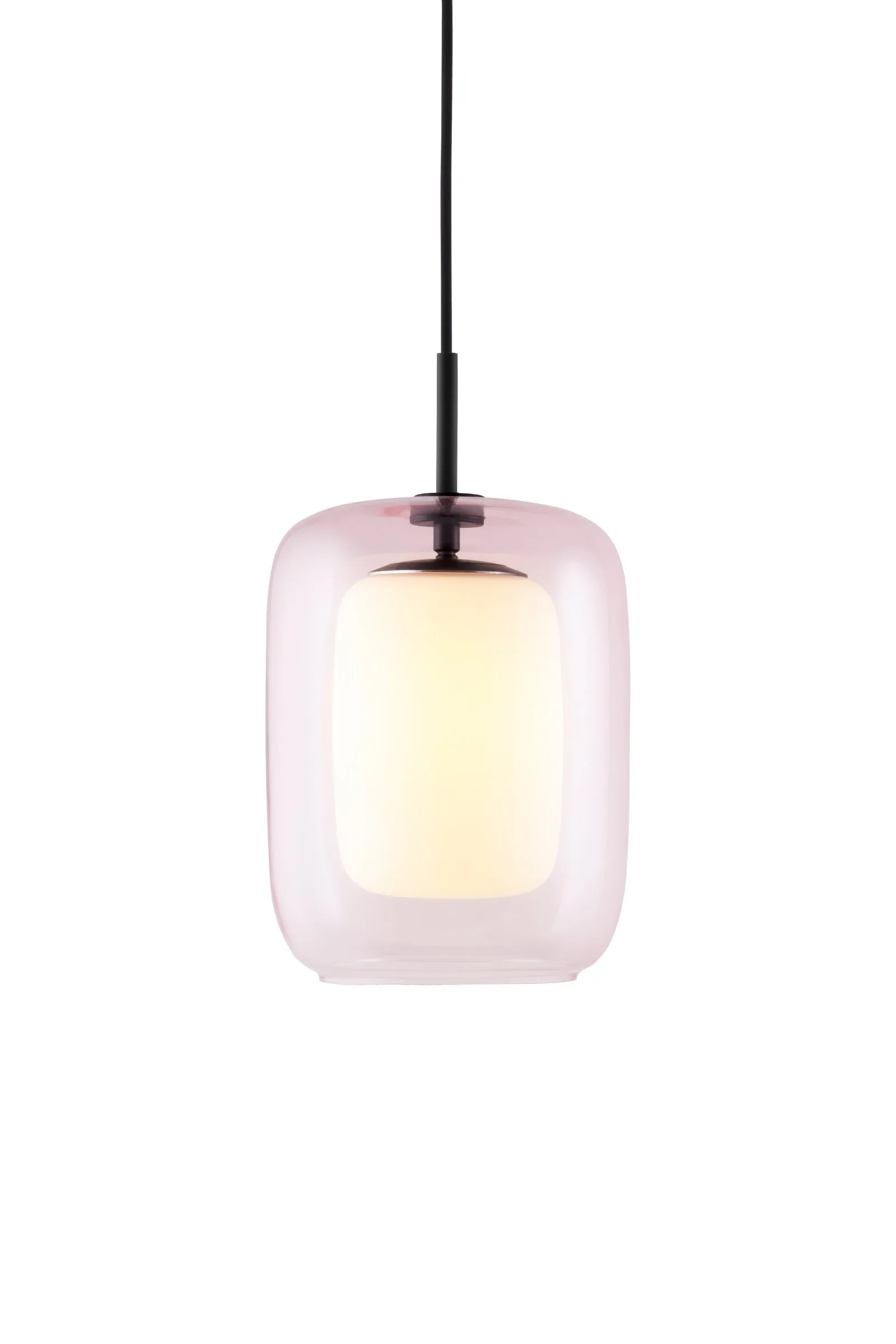 Cuboza pendel Ø20 cm, Persika-vit Globen Lighting