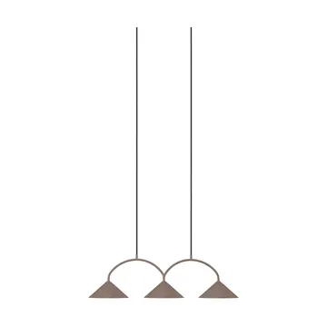 Curve pendel 3 - Mocha - Globen Lighting