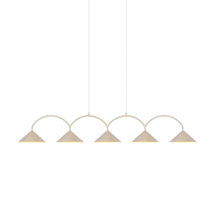 Curve pendel 5 - Beige - Globen Lighting