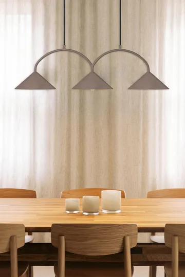 Curve Pendelleuchte 3 - Mokka - Globen Lighting