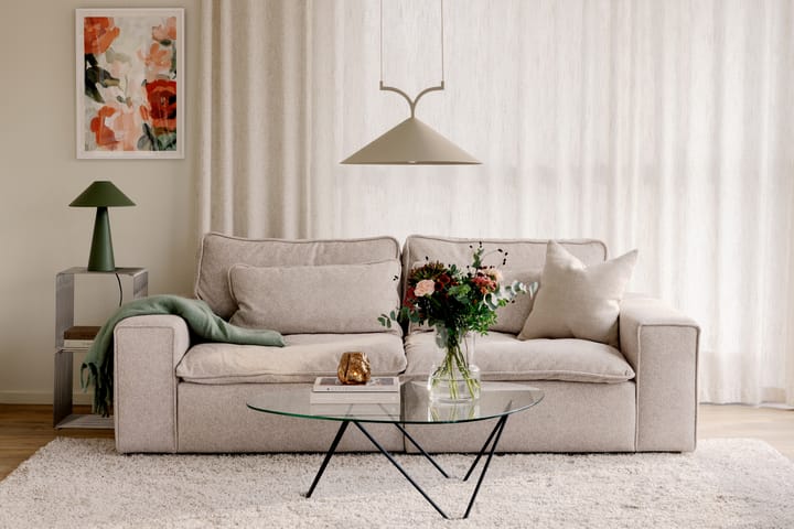 Curve Pendelleuchte 50, Beige Globen Lighting