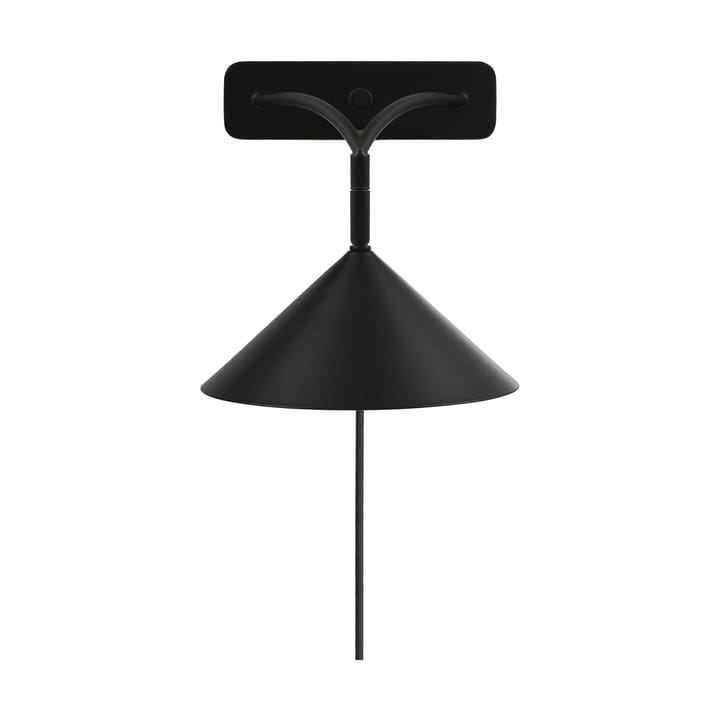 Curve vägglampa, Svart Globen Lighting