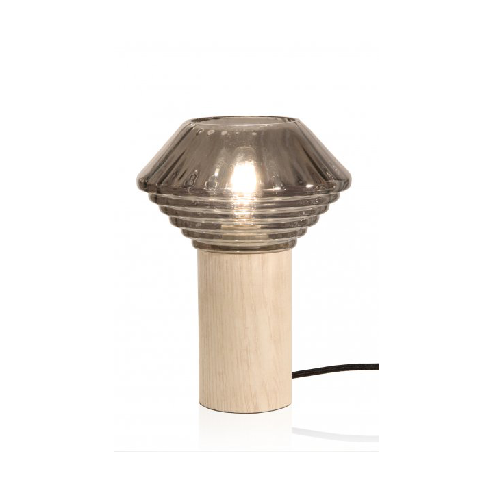 Globen Lighting Edge Tischleuchte 30 cm Smoke
