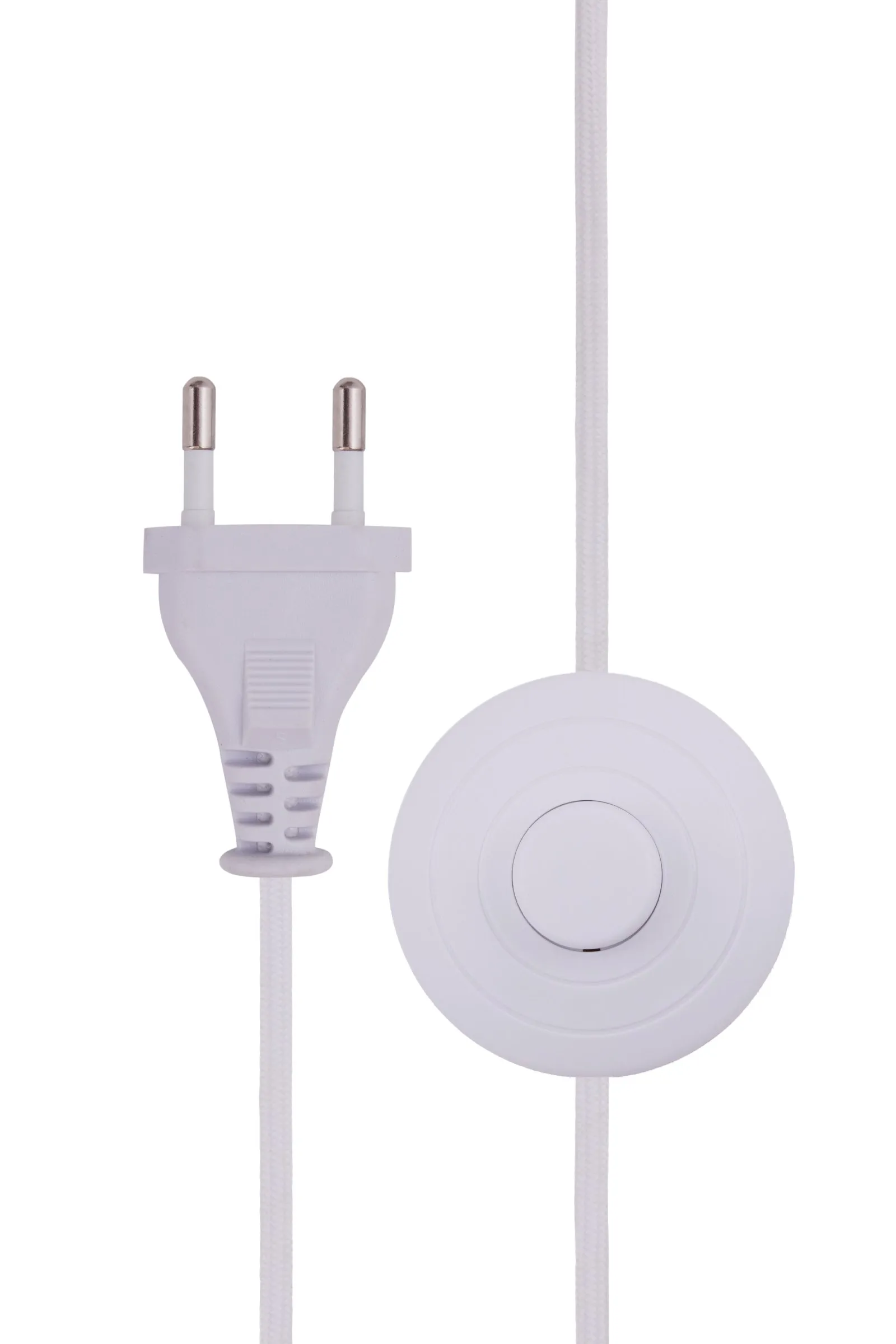 Florian golvlampa, Vit bouclé/beige, Ø30x80 cm Globen Lighting