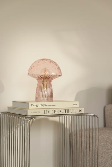 Fungo bordslampa Special Edition Rosa - Ø16 cm, H:20 cm - Globen Lighting