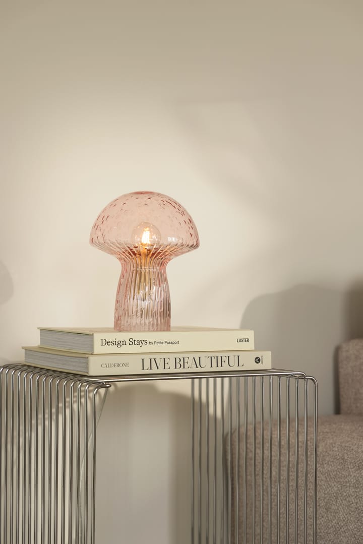 Fungo bordslampa Special Edition Rosa, Ø16 cm, H:20 cm Globen Lighting