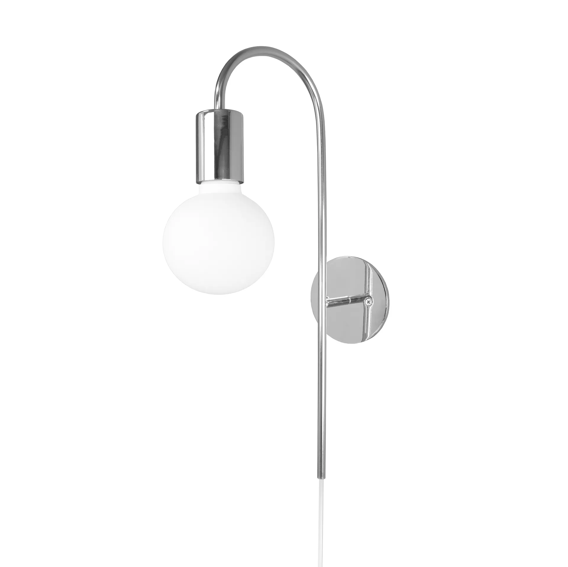 Grace Wandleuchte, Chrom Globen Lighting