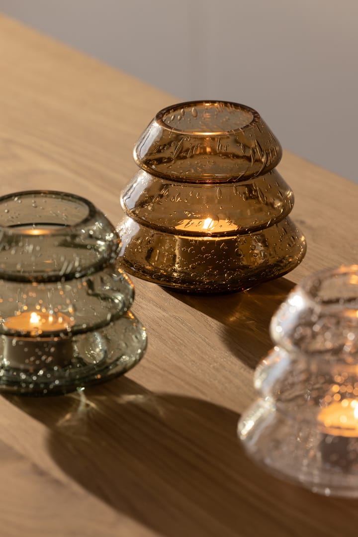 Gran 12 Teelichthalter, Braun Globen Lighting