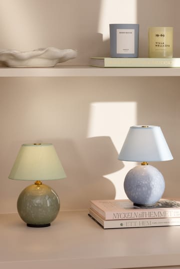 Iris 16 portable table lamp - Dove blue - Globen Lighting
