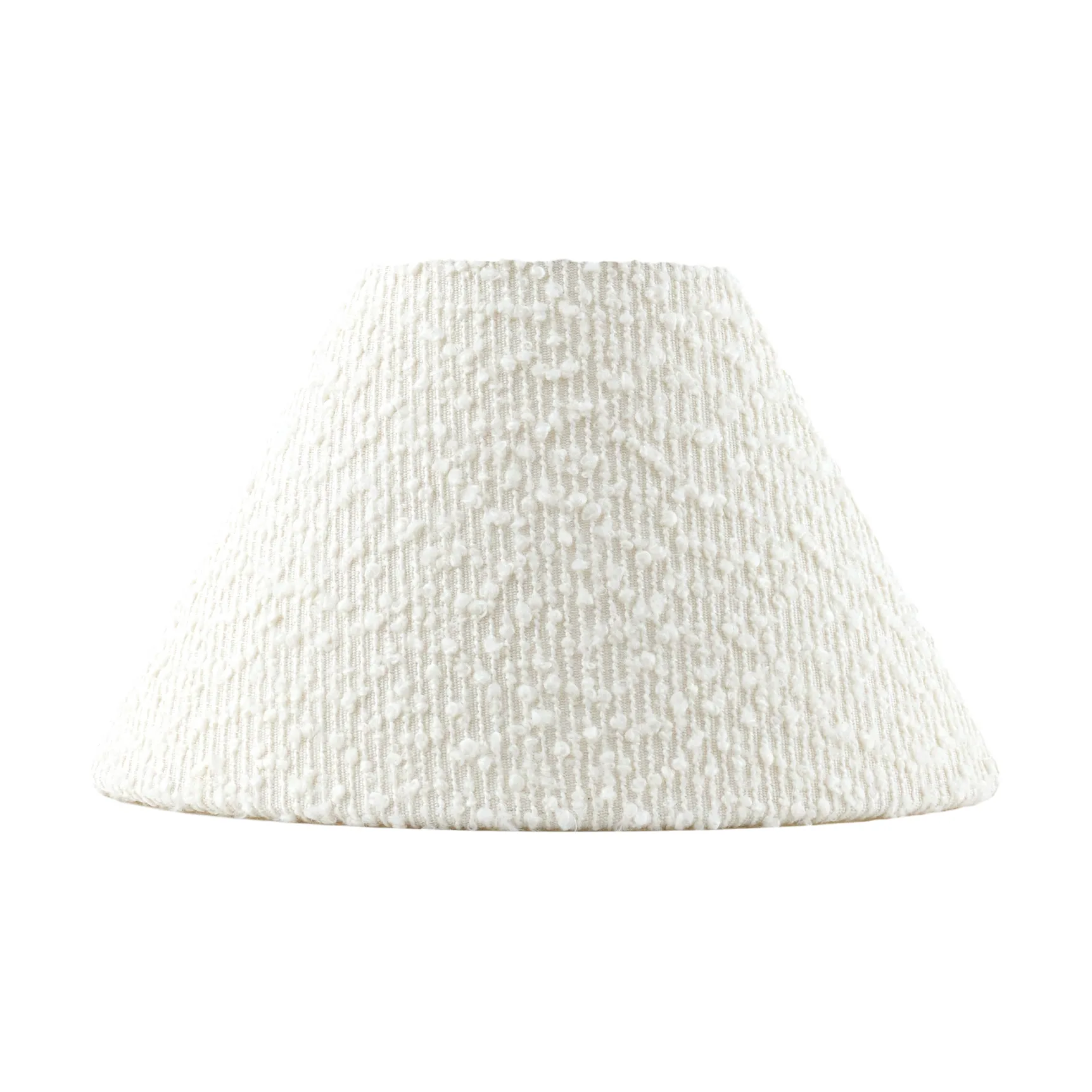 Iris 20 Lampenschirm, Bouclé weiß Globen Lighting