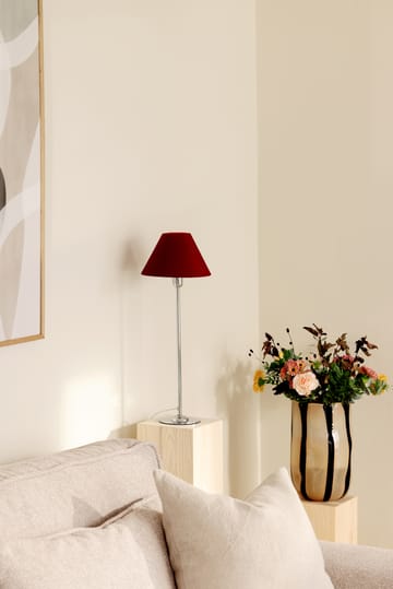 Iris 20 lampshade - Burgundy - Globen Lighting