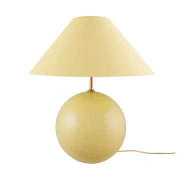 Iris 35 table lamp 39 cm - Butter yellow - Globen Lighting