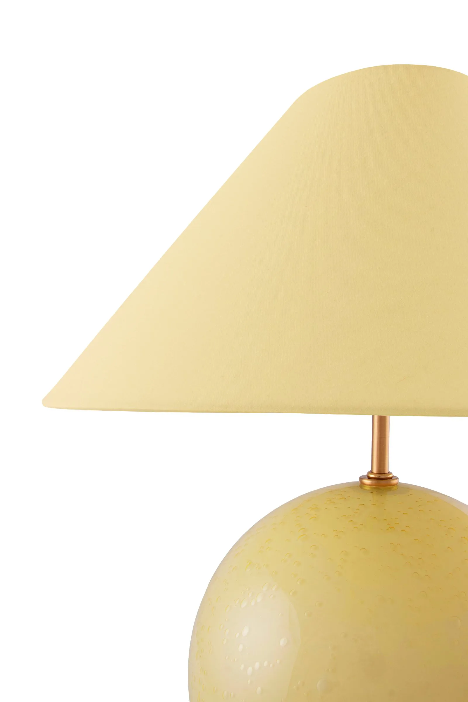 Iris 35 table lamp 39 cm, Butter yellow Globen Lighting
