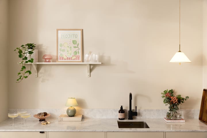 Iris pendant 25, Cream Globen Lighting