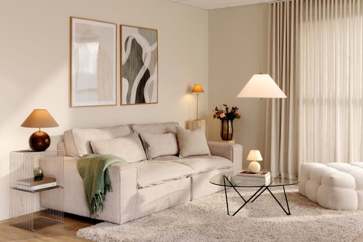 Iris Pendelleuchte 50, Creme Globen Lighting