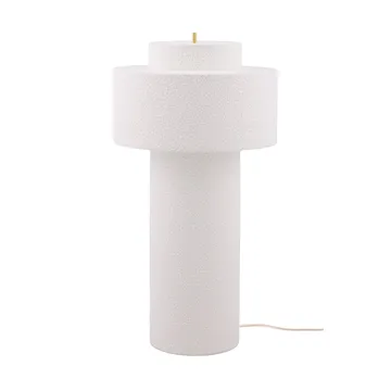 Noah golvlampa - Vit bouclé, Ø45x88 cm - Globen Lighting