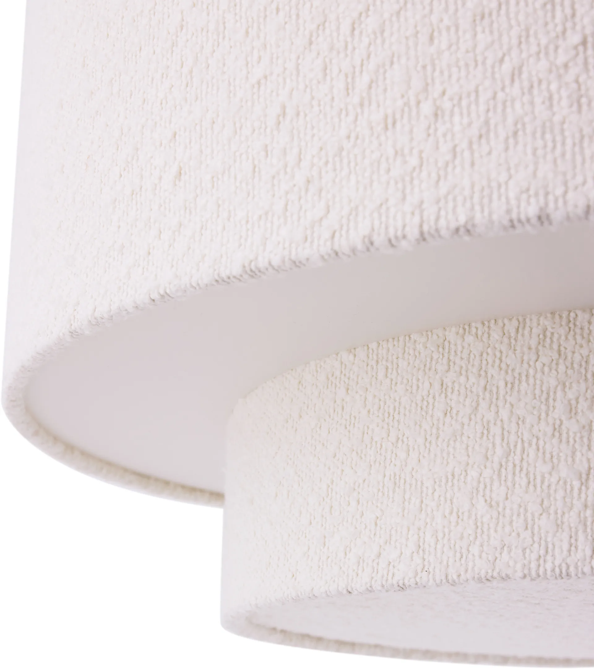 Noah pendant Ø70 cm, Bouclé white Globen Lighting