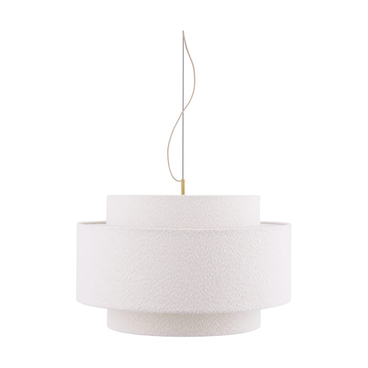 Noah Pendelleuchte Ø70 cm - Bouclé weiß - Globen Lighting
