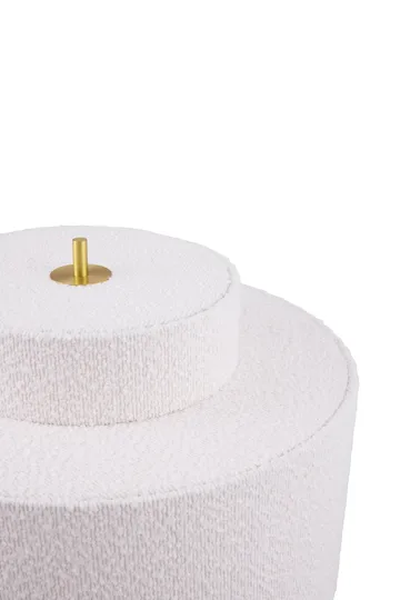 Noah Stehleuchte - Weiß Bouclé, Ø45x88 cm - Globen Lighting