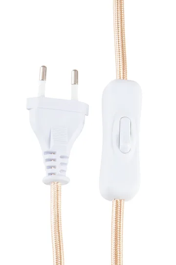 Noah table lamp - White bouclé, Ø25x30.5 cm - Globen Lighting