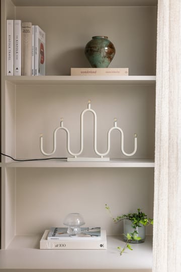 Noel 5 advent candle - Ivory-white - Globen Lighting