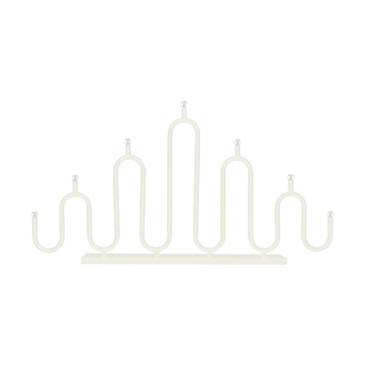 Noel 7 advent candle - Ivory-white - Globen Lighting