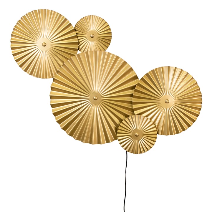 Omega wall lamp, Brushed brass Globen Lighting