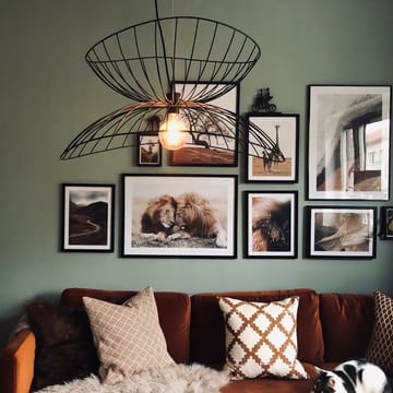 Ray ceiling lamp Ø70 cm - black - Globen Lighting