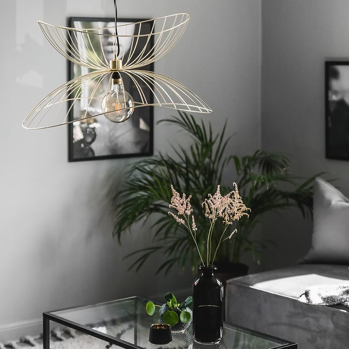 Ray ceiling lamp Ø70 cm, brass Globen Lighting